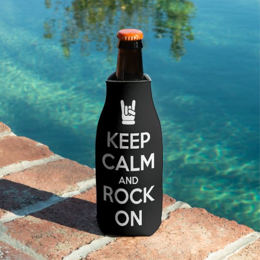 Kalm houden en klikken flesjeskoeler (Insitu Zwembad)