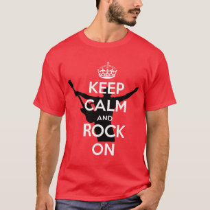 Kalm houden en klikken t-shirt