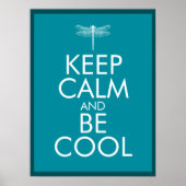 Kalm houden en koel zijn poster (Voorkant)