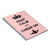 Kalm houden en koelen aan notitieboek (Rechterzijde)