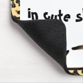 Kalm houden en koetskoenen meenemen muismat (Hoek)