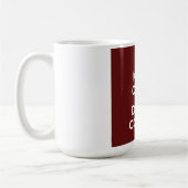 Kalm houden en koffie Drinken Koffiemok (Links)