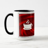 Kalm houden en koffie maken mok (Links)