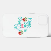 Kalm houden en koken aan Case-Mate iPhone case (Achterkant (horizontaal))