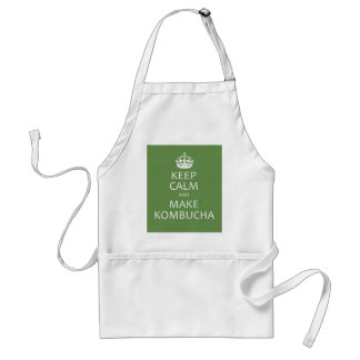 Kalm houden en Kombucha Apron maken Standaard Schort