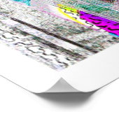 Kalm houden en kunst maken poster (Hoek)