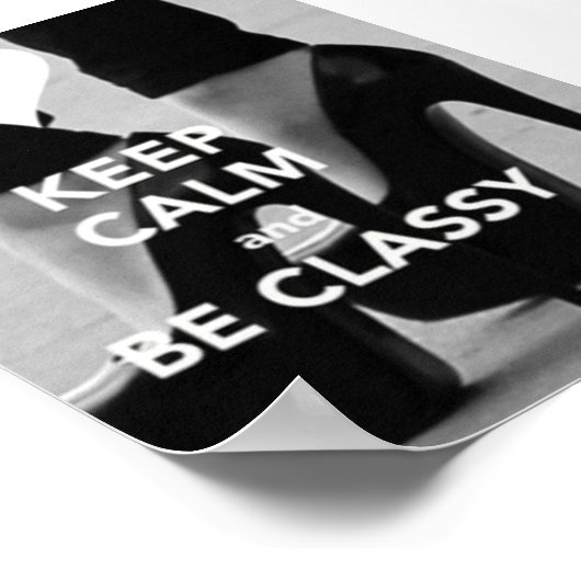 kalm houden en lesgeven poster (Hoek)