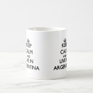 Kalm houden en leven in Argentinië Koffiemok