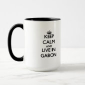 Kalm houden en leven in Gabon Mok (Links)