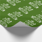 Kalm houden en lichaamsbouw cadeaupapier (Hoek)