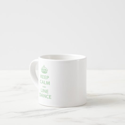 Kalm houden en lijn Dance Espresso Kop (Links)