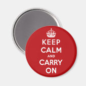 Kalm houden en magneet meenemen (Voorkant / Achterkant)