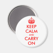 Kalm houden en magneet meenemen (Voorkant / Achterkant)