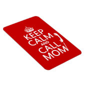 Kalm houden en mama bellen - alle kleuren magneet (Rechterzijde)