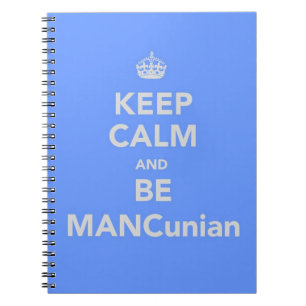 Kalm houden en MANCunian zijn Notitieboek