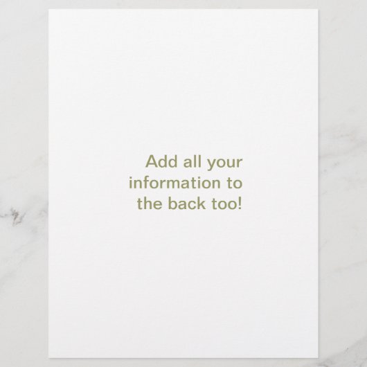 Kalm houden en massage halen flyer (Achterkant)