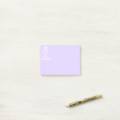 Kalm houden en massage halen post-it® notes (Op bureau)