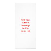 Kalm houden en massage halen reclamekaart (Achterkant)