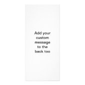 Kalm houden en massage halen reclamekaart (Achterkant)