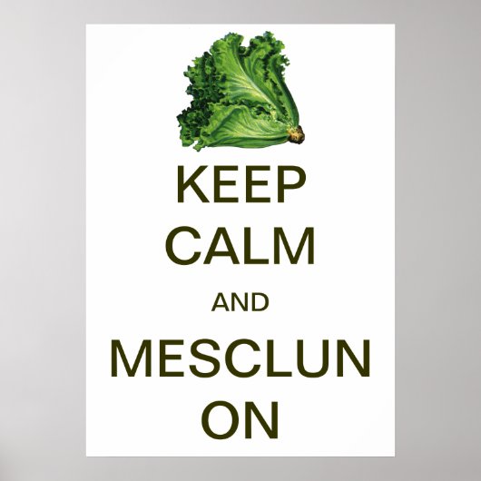  kalm houden en mengen aan poster (Voorkant)