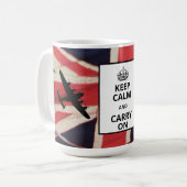 Kalm houden en Mok uitvoeren (Voorkant links)