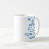 Kalm houden en mok uitvoeren - sneeuw (Voorkant rechts)
