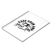Kalm houden en naaien notitieboek (Linkerzijde)