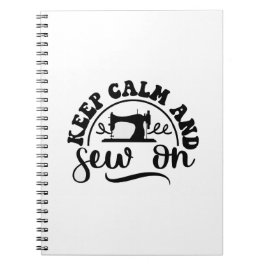 Kalm houden en naaien notitieboek