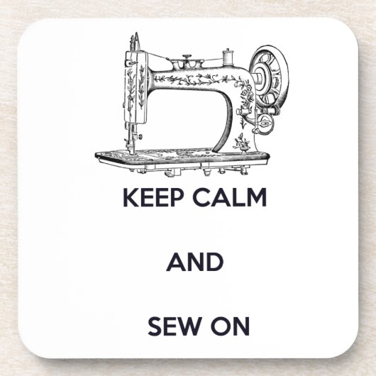 Kalm houden en naaien onderzetter (Voorkant)