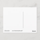 Kalm houden en naar beneden briefkaart (Achterkant)