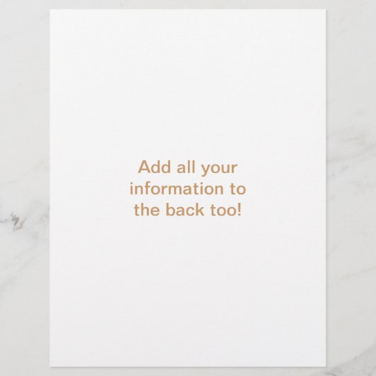 Kalm houden en naar de spa gaan flyer (Achterkant)