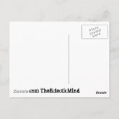 Kalm houden en naar je favoriete kroonhuis gaan briefkaart (Achterkant)