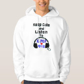 ♪ ♥ Kalm houden en naar KPop Basic ♥ luisteren ♫ Hoodie (Voorkant)