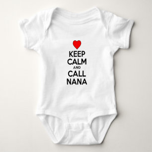 Kalm houden en Nana bellen Romper