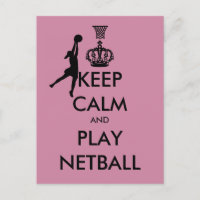 Kalm houden en Netball afspelen