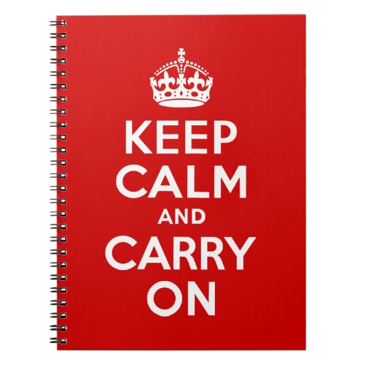 Kalm houden en Notitieboek doorgeven (Voorkant)