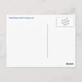 Kalm houden en op blauw afspelen briefkaart (Achterkant)