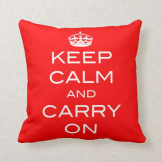 Kalm houden en op de piloot rijden - ALLE KLEUR Kussen