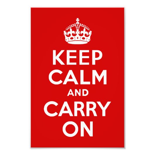 Kalm houden en op foto uitvoeren foto afdruk (Voorkant)