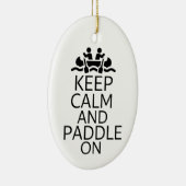 Kalm houden en opladen keramisch ornament (Rechts)