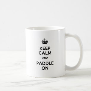 Kalm houden en opladen koffiemok