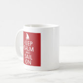 Kalm houden en opslaan koffiemok (Voorkant links)