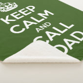 Kalm houden en Pap bellen Sherpa Deken (3/4)