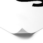 Kalm houden en parodieafdrukken uitvoeren poster (Hoek)