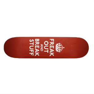 Kalm houden en Parody meenemen Persoonlijk Skateboard