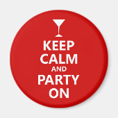 Kalm houden en Partij aan Magneet (Voorkant)