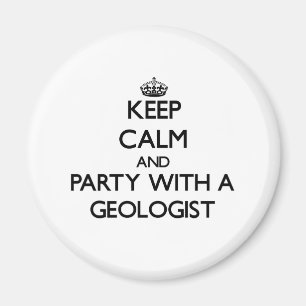 Kalm houden en Partij maken met een Geoloog Magneet