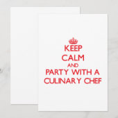 Kalm houden en Partij maken met een kauwoog Kaart (Voorkant / Achterkant)