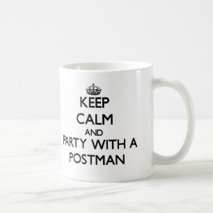 Kalm houden en Partij maken met een Postman Koffiemok