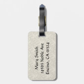 Kalm houden en Piaffe op het station houden Bagagelabel (Achterkant verticaal)